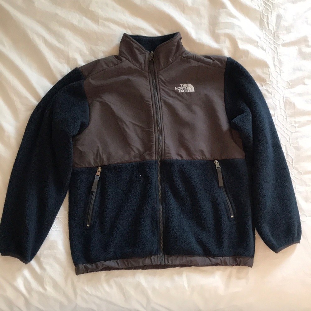 Boys North Face Navy Large